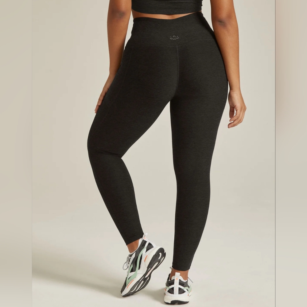 NWT Beyond Yoga Spacedye Darkest Night Leggings Women's S